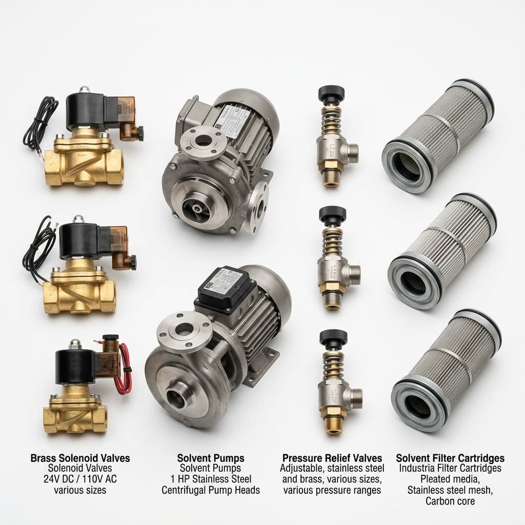 Dry Cleaning Machine Parts